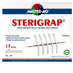 CEROTTO PER SUTURA MASTER-AID STERIGRAP 7,5X0,3 15 PEZZI - Angeli Pharm