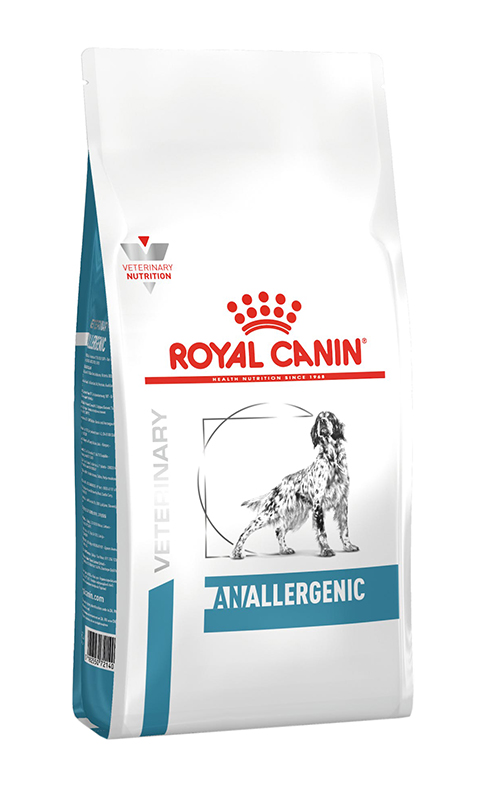 VETERINARY DIET CANINE DRY ANALLERGENIC 3 KG - Angeli Pharm