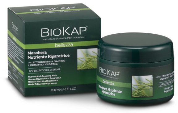 BIOKAP BELLEZZA MASCHERA NUTRIENTE/RIPARATRICE 200 ML BIOSLINE - Angeli Pharm