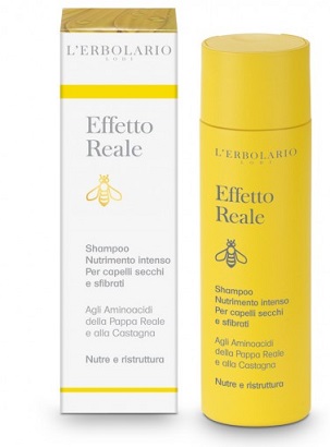 EFFETTO REALE SHAMPOO NUTRIMENTO INTENSO CAPELLI SECCHI E SFIBRATI 200 ML - Angeli Pharm