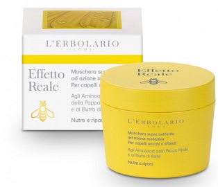 EFFETTO REALE MASCHERA SUPER NUTRIENTE AZIONE RESTITUTIVA CAPELLI SECCHI E SFIBRATI 150 ML - Angeli Pharm
