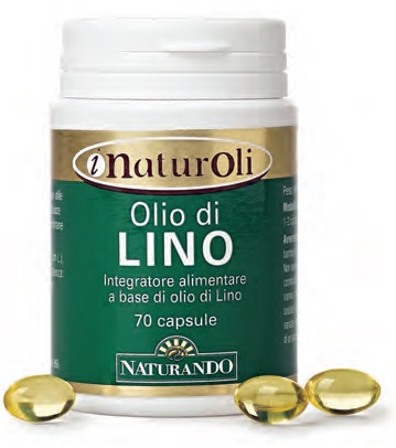 NATUROLI OLIO DI LINO 70 CAPSULE MOLLI - Angeli Pharm