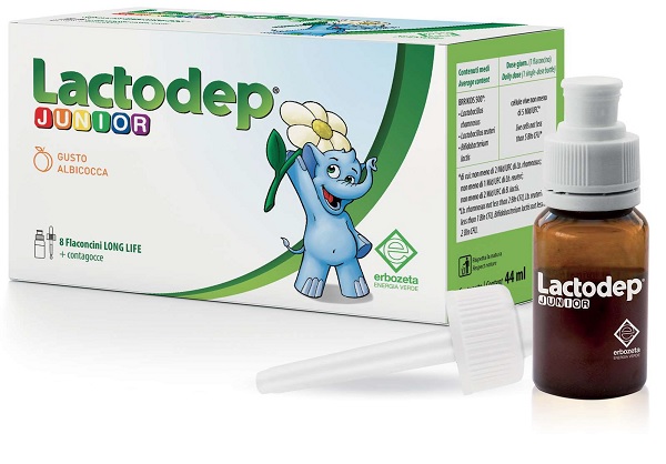 LACTODEP JUNIOR 8 FLACONCINI X 5,5 ML - Angeli Pharm