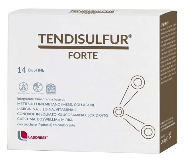 TENDISULFUR FORTE 14 BUSTE 119 G - Angeli Pharm