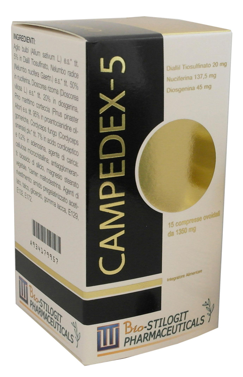 CAMPEDEX-5 15 COMPRESSE OVOIDALI 18 G - Angeli Pharm
