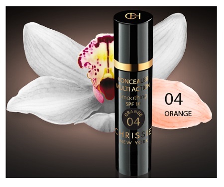 CHRISSIE CONCEALER 04 ARANCIO MULTIACTION SMOOTHING SPF 10 10 ML - Angeli Pharm