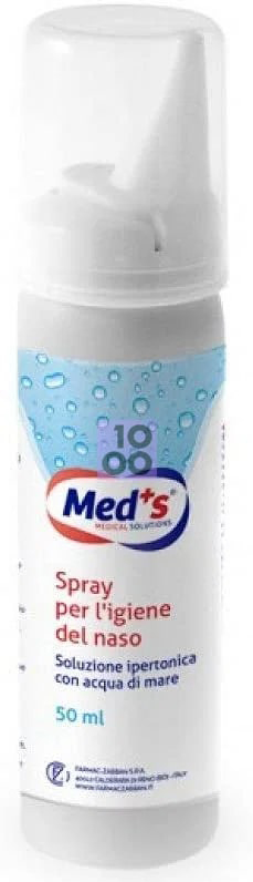 SPRAY MEDS IPERTONICO ACQUA NASO 50 ML - Angeli Pharm