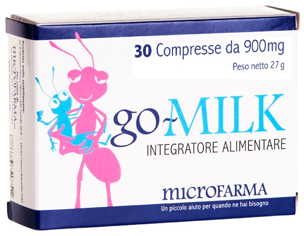 GO-MILK 30 COMPRESSE - Angeli Pharm