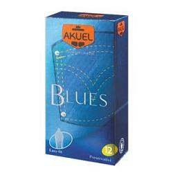 PROFILATTICO ANSELL AKUEL MANIX BLUES B 12 PEZZI - Angeli Pharm
