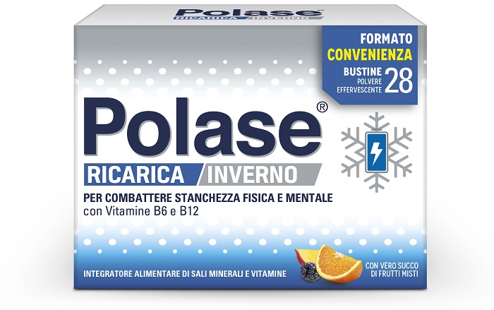POLASE RICARICA INVERNO 28 BUSTINE DI POLVERE EFFERVESCENTE - Angeli Pharm