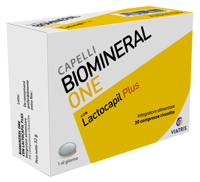 BIOMINERAL ONE LACTOCAPIL PLUS 30 COMPRESSE - Angeli Pharm