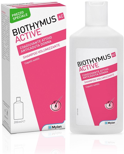 BIOTHYMUS AC ACTIVE SHAMPOO VOLUMIZZANTE DONNA 200 ML PREZZO SPECIALE - Angeli Pharm