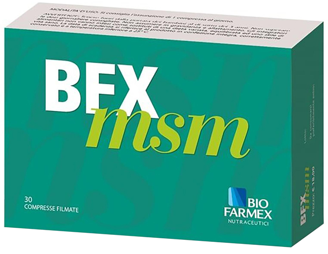 BFX MSM 30 COMPRESSE - Angeli Pharm
