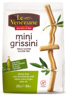 LE VENEZIANE MINI GRISSINI 250 G - Angeli Pharm