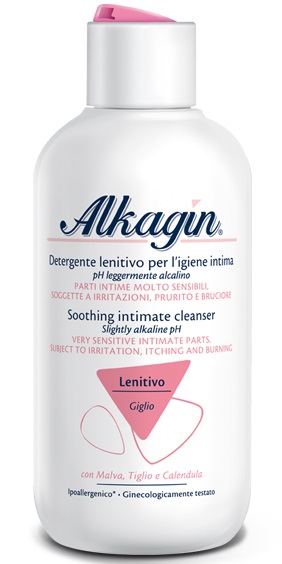 ALKAGIN DETERGENTE INTIMO LENITIVO ALCALINO 250 ML - Angeli Pharm