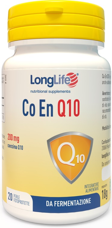 LONGLIFE CO EN Q10 200MG 20 PERLE FOTOPROTETTE - Angeli Pharm