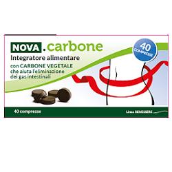 NOVA CARBONE VEGETALE 40 COMPRESSE - Angeli Pharm