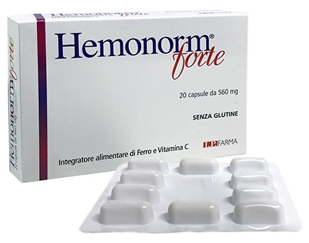 HEMONORM FORTE 20 CAPSULE - Angeli Pharm