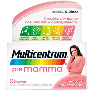MULTICENTRUM PRE MAMMA 30 COMPRESSE - Angeli Pharm