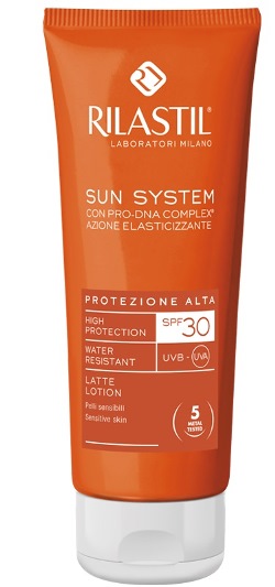 RILASTIL SUN SYSTEM PHOTO PROTECTION THERAPY SPF30 LATTE 100 ML - Angeli Pharm
