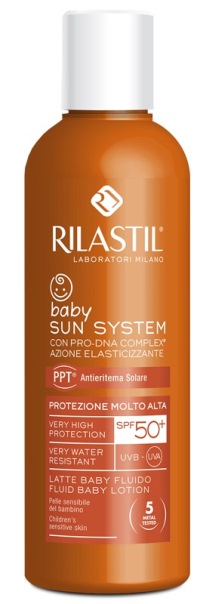 RILASTIL SUN SYSTEM PHOTO PROTECTION THERAPY SPF50+ BABY FLUIDO 200 ML - Angeli Pharm