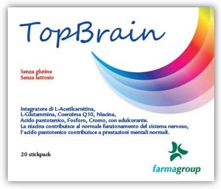 TOPBRAIN 20 STICK 4,5 G - Angeli Pharm
