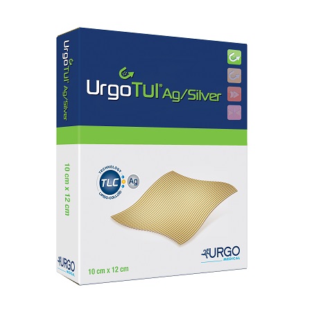 MEDICAZIONE STERILE URGOTUL AG/SILVER 10X12 CM 5 PEZZI - Angeli Pharm