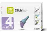 CLICKFINE AGO EXTRA THIN WALL PER PENNA INSULINA GAUGE32 LUNGHEZZA 4 MM PUNTA A DIAMANTE 6 FACCE 100 PEZZI - Angeli Pharm