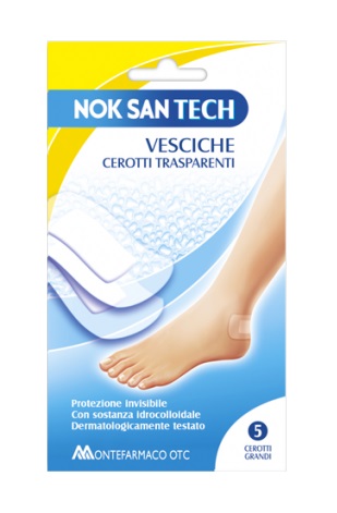 NOK SAN TECH CEROTTO VESCICALE GRANDE 5 PEZZI - Angeli Pharm