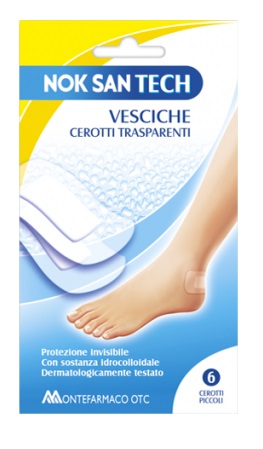NOK SAN TECH CEROTTO VESCICALE PICCOLO 6 PEZZI - Angeli Pharm