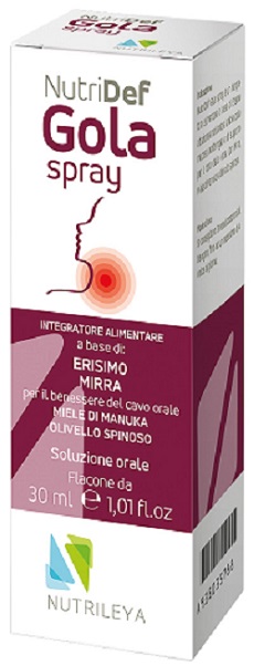 NUTRIDEF GOLA SPRAY 30 ML - Angeli Pharm