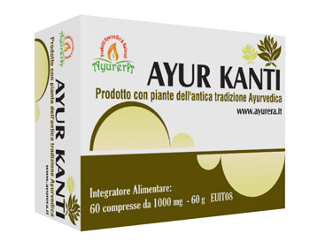 AYUR KANTI 60 COMPRESSE 1 G - Angeli Pharm