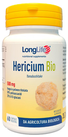 LONGLIFE HERICIUM BIO 60 CAPSULE VEGETALI - Angeli Pharm