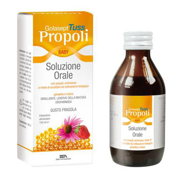 GOLASEPT TUSS PROPOLI BABY SOLUZIONE ORALE 150 ML - Angeli Pharm