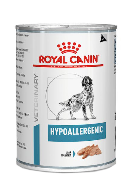 VETERINARY HEALTH NUTRITION WET DOG HYPOALLERGENIC 200 G - Angeli Pharm
