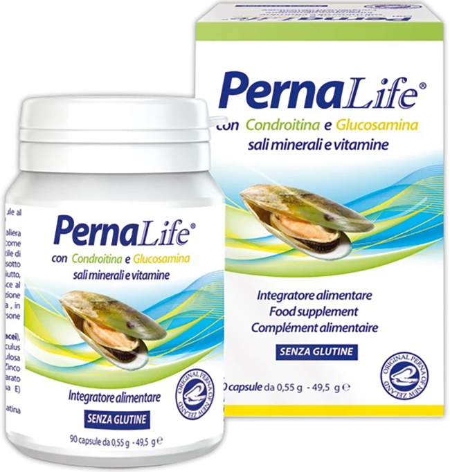PERNALIFE GLUCOSAMINA CONDROITINA VITAMINE E MINERALI 90 CAPSULE - Angeli Pharm