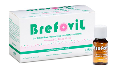 BREFOVIL 10 FLACONCINI MONODOSE DA 10 ML GUSTO LAMPONE - Angeli Pharm