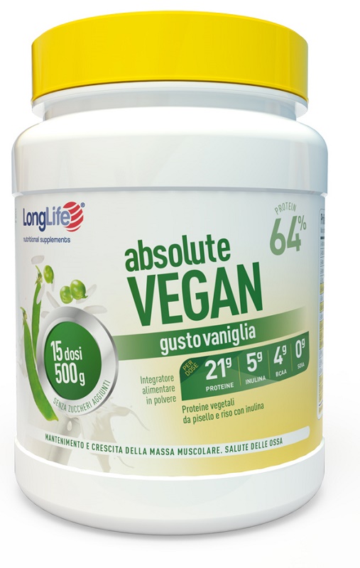 LONGLIFE ABSOLUTE VEGAN 500 G - Angeli Pharm