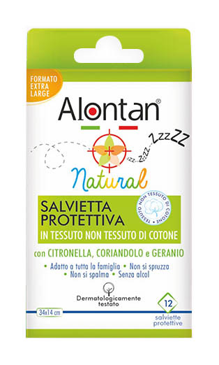 ALONTAN NATURAL SALVIETTA MONOUSO 12 PEZZI - Angeli Pharm