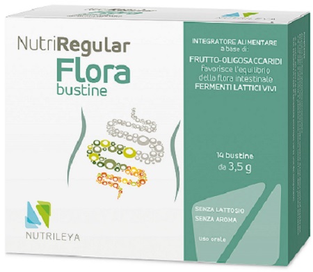 NUTRIREGULAR FLORA 14 BUSTINE - Angeli Pharm