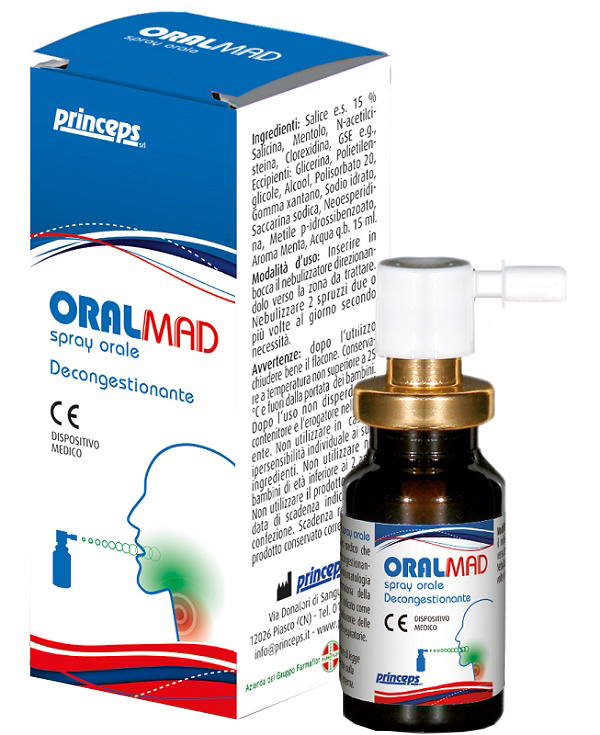 ORALMAD SPRAY 15 ML - Angeli Pharm