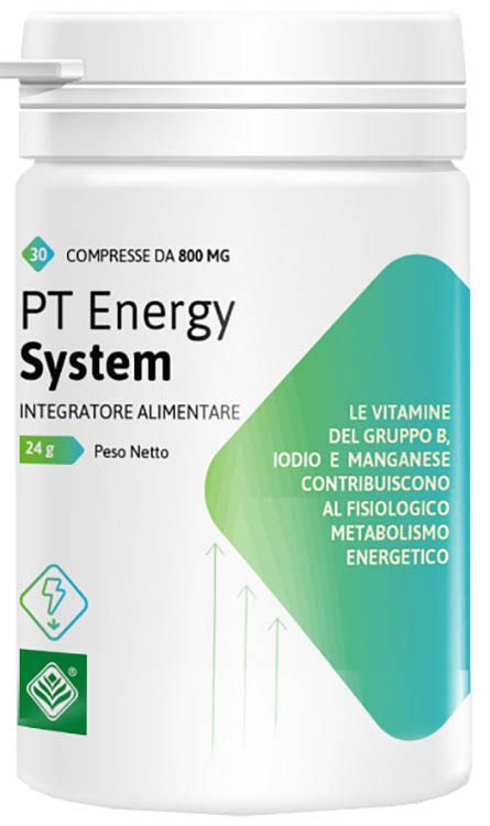 PT ENERGY SYSTEM 30 COMPRESSE - Angeli Pharm