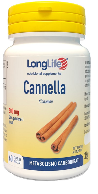 LONGLIFE CANNELLA 60 CAPSULE - Angeli Pharm