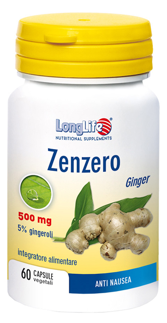 LONGLIFE ZENZERO 60 CAPSULE VEGETALI - Angeli Pharm