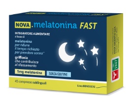 NOVA MELATONINA FAST 45 COMPRESSE 1MG DI MELATONINA - Angeli Pharm