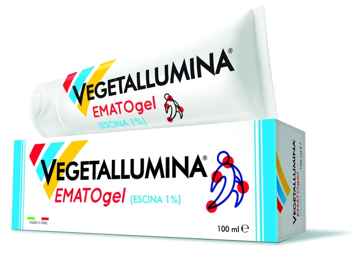 VEGETALLUMINA EMATOGEL ESCINA 1% 100 ML - Angeli Pharm