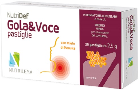 NUTRIDEF GOLA & VOCE MIELE 20 PASTIGLIE - Angeli Pharm