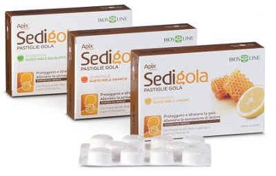 APIX PROPOLI SEDIGOLA MIELE/ARANCIA DI SICILIA 20 PASTIGLIE - Angeli Pharm