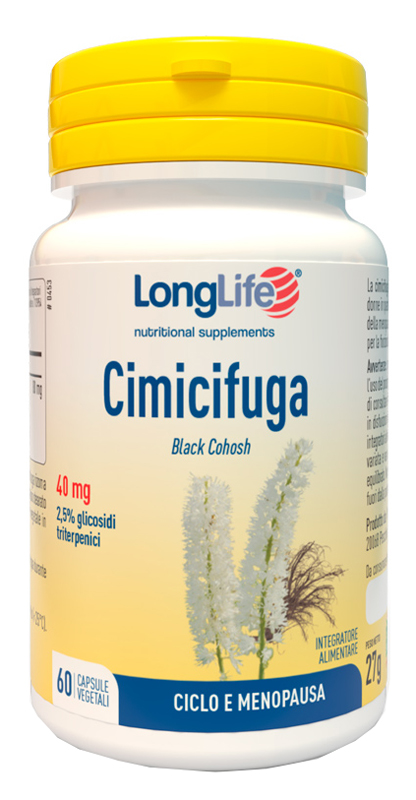 LONGLIFE CIMICIFUGA 60 CAPSULE - Angeli Pharm