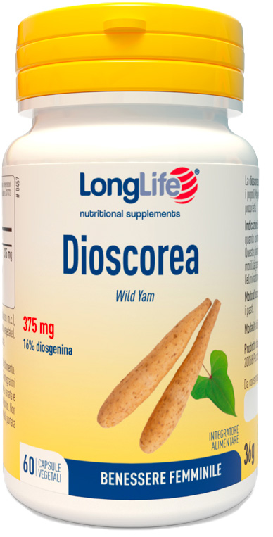 LONGLIFE DIOSCOREA 60 CAPSULE - Angeli Pharm